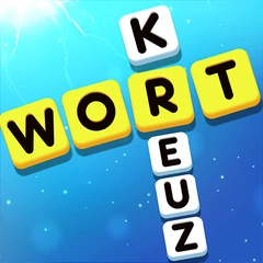 Wort Kreuz Spiel-Logo